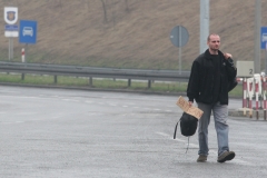 CIESZYN PRZEJŚCIE GRANICZNE PIELGRZYMI