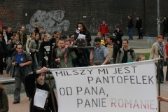 KATOWICE PIKIETA PRZECIWKO GIERTYCHOWI